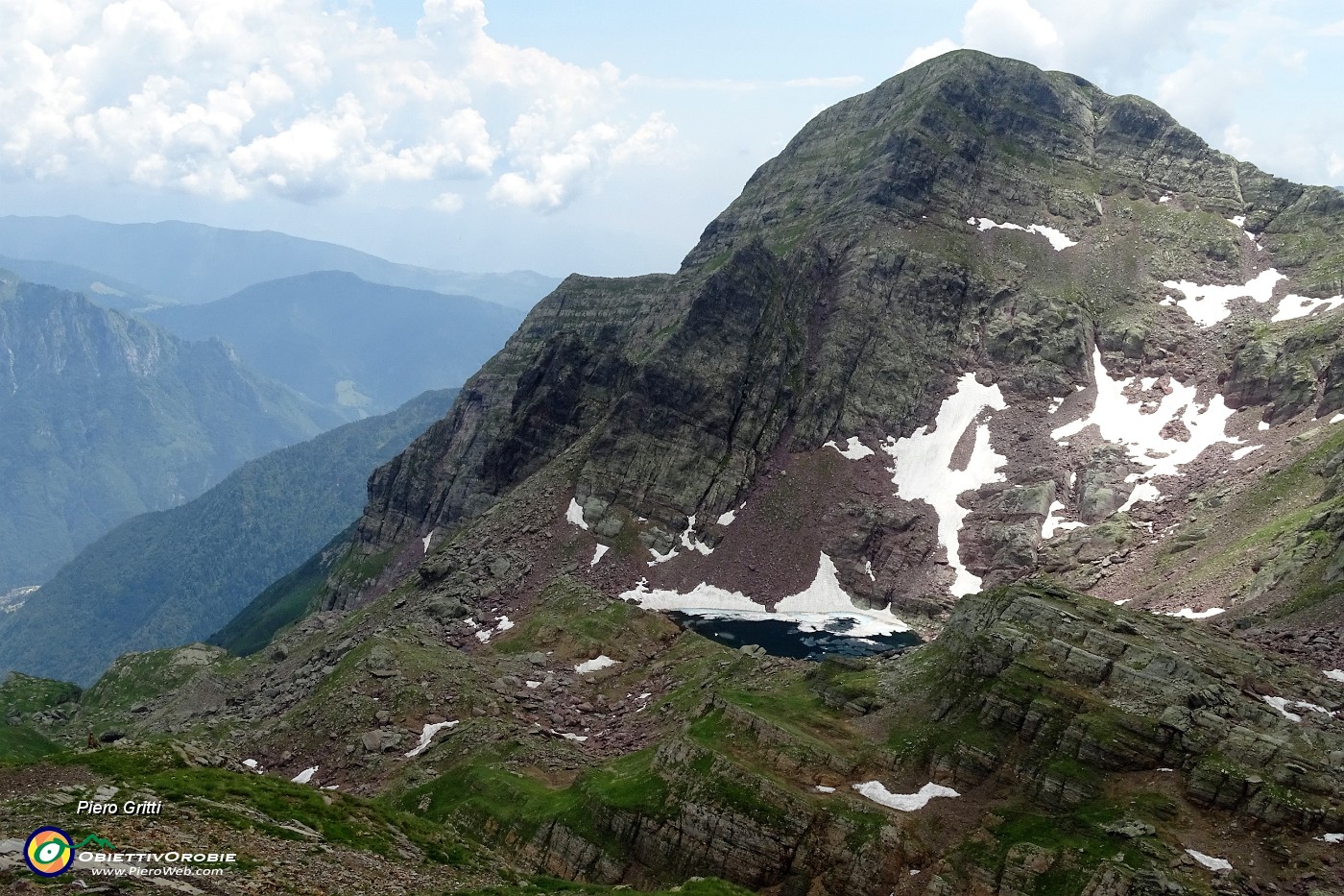 94 Lago Zelt e Pizzo Salina versante nord il 9 luglio 2016.JPG